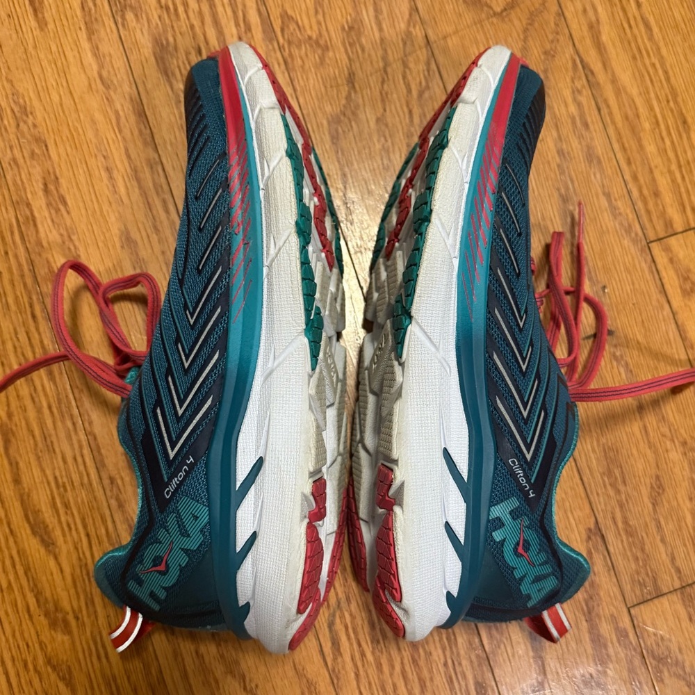Women’s Hoka One One Clifton 4 Running Shoes Size 7.5 - Picture 5 of 9
